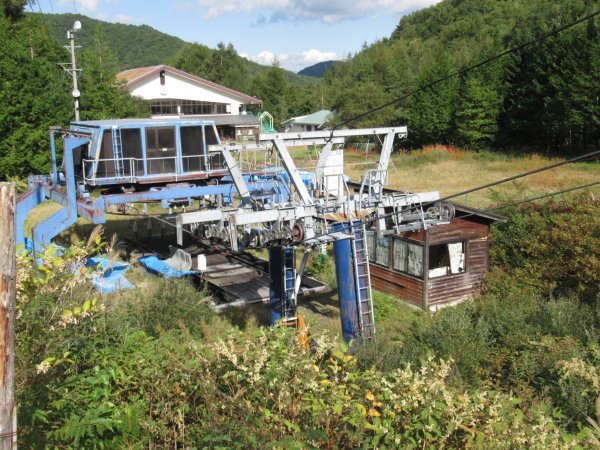 あららぎスキー場リフト乗り場